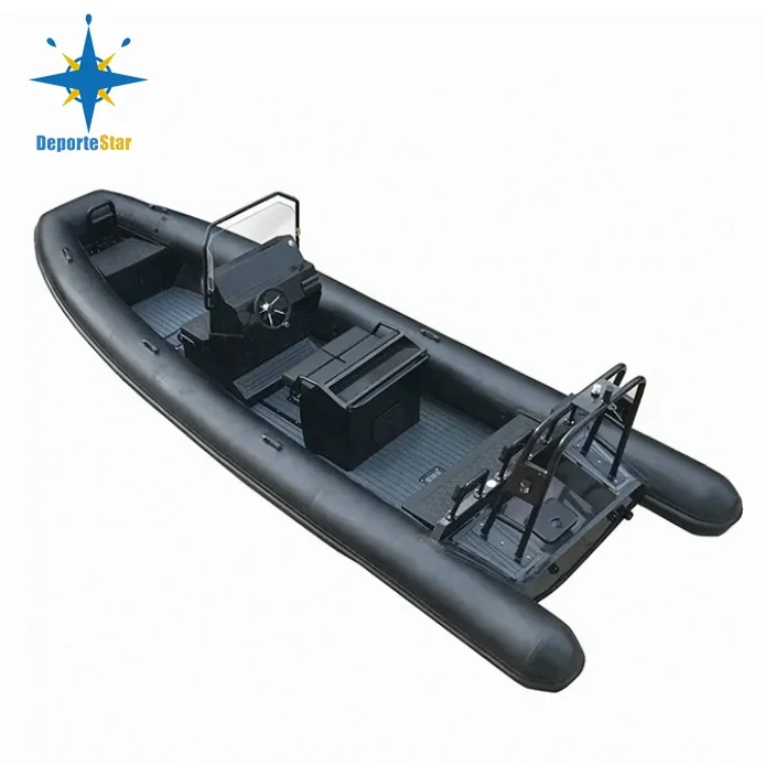 Barco de costela de alumínio