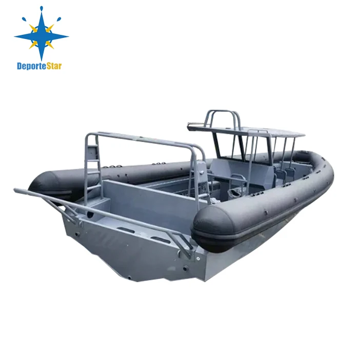 Barco de patrulha de alumínio