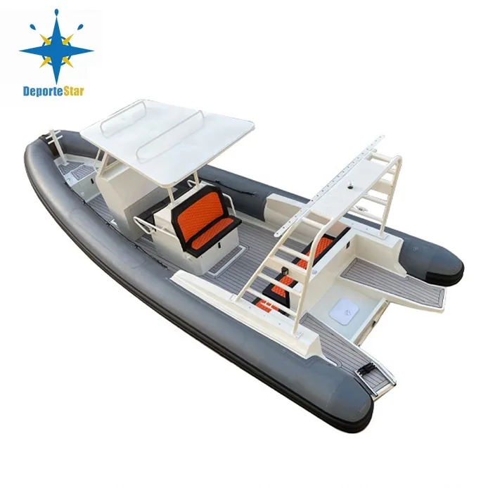 Barco inflável de costela